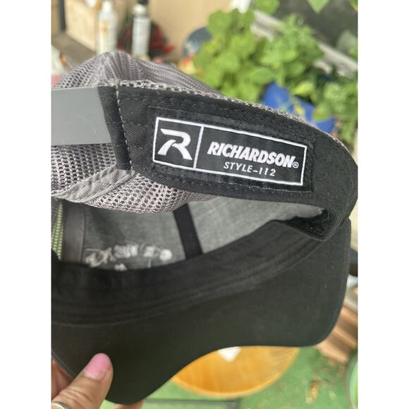 Gruene Hall Hat Black Snapback Grey Mesh Richardson Good Lookin Country Music - Picture 10 of 10